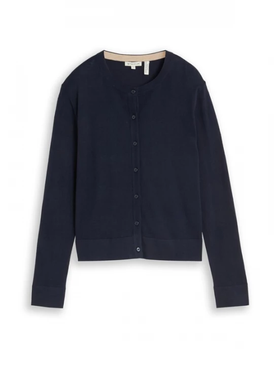 Foto van product TOM TAILOR Gebreid vest donkerblauw