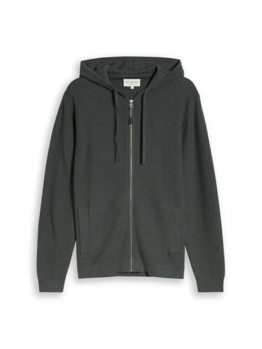 Foto van product TOM TAILOR Gebreid vest donkergroen