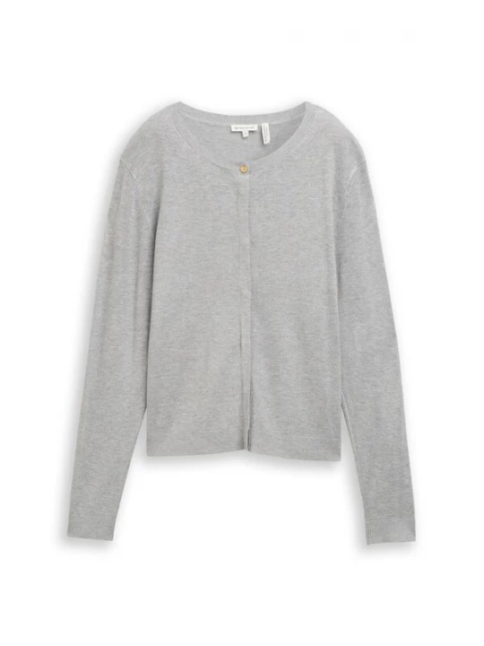 Foto van product TOM TAILOR Gebreid vest grijs