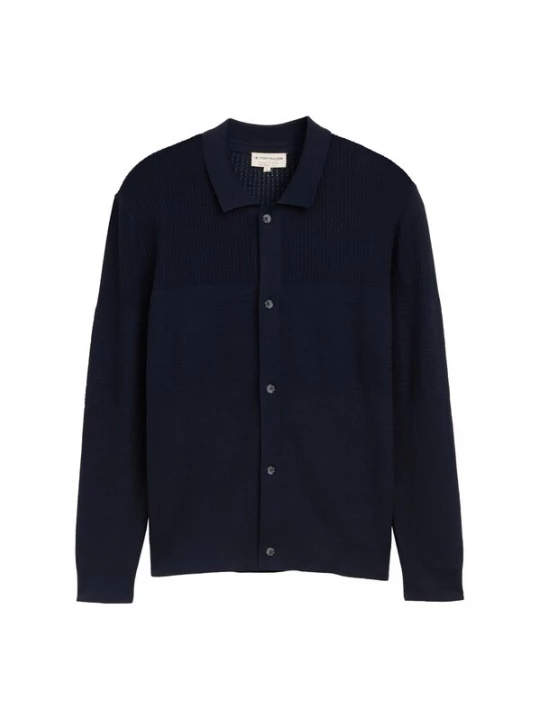 Foto van product TOM TAILOR Gebreid vest navy