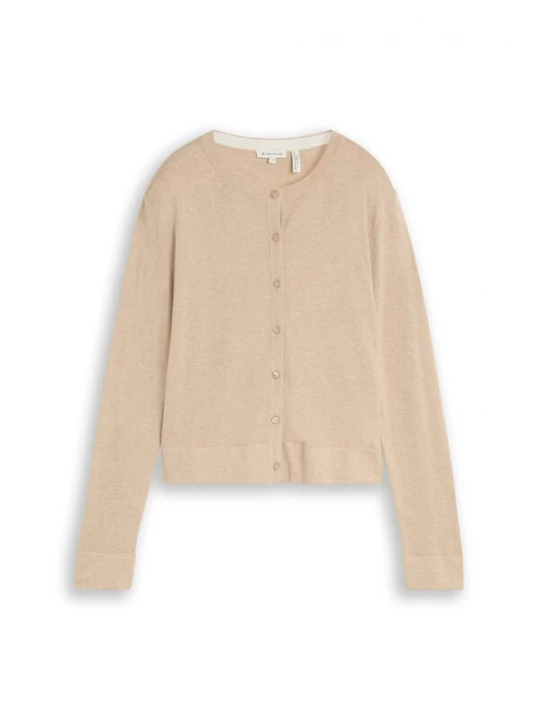 Foto van product TOM TAILOR Gebreid vest nude