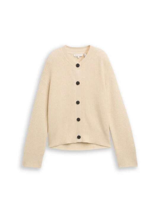 Foto van product TOM TAILOR Gebreid vest sand