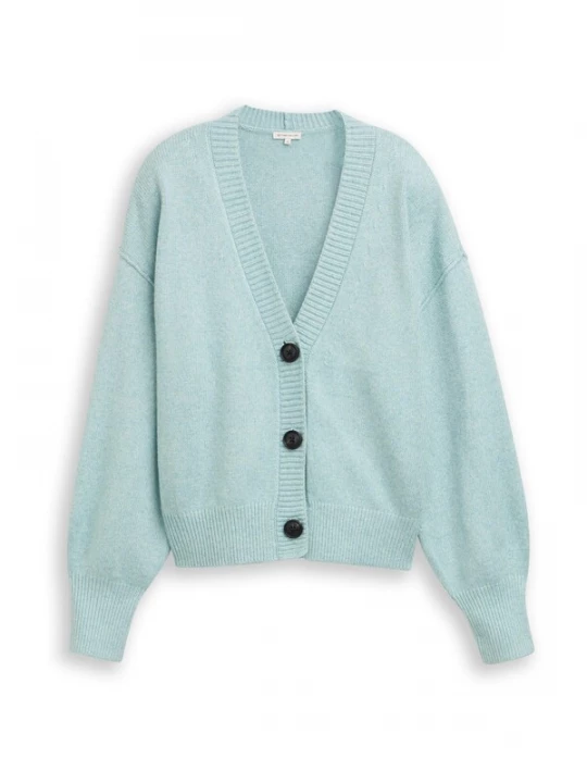 Foto van product TOM TAILOR Gebreid vest turquoise