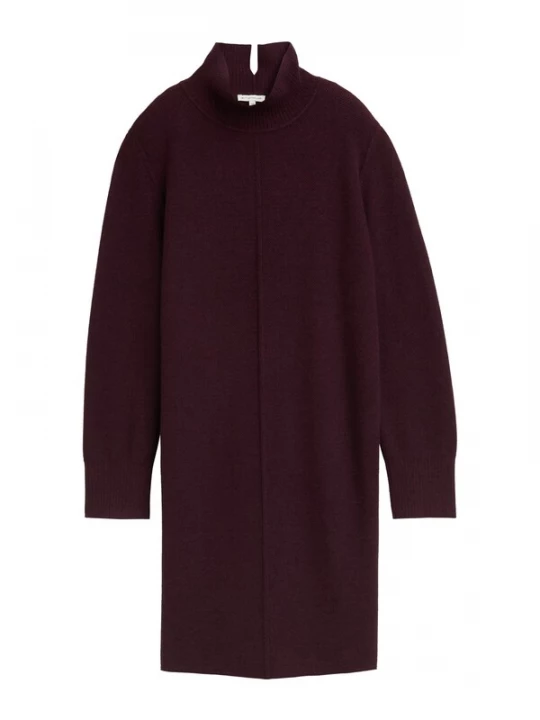 Foto van product TOM TAILOR Gebreide jurk bordeaux