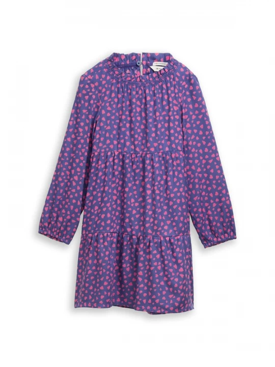 Foto van product TOM TAILOR Jurk donkerblauw / pink