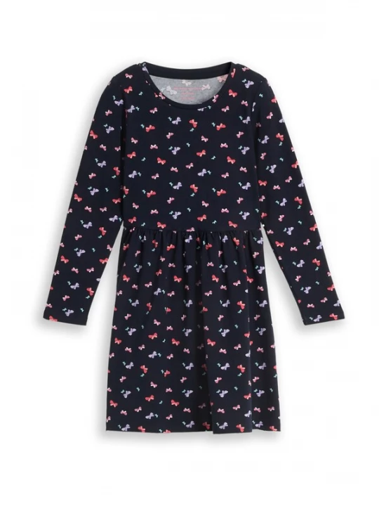 Foto van product TOM TAILOR Jurk navy / hemelsblauw / lavendel / lichtrood