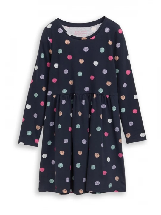 Foto van product TOM TAILOR Jurk navy / mintgroen / lavendel / pink