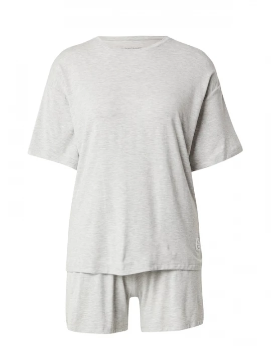 Foto van product TOM TAILOR Korte pyjama grijs gemêleerd