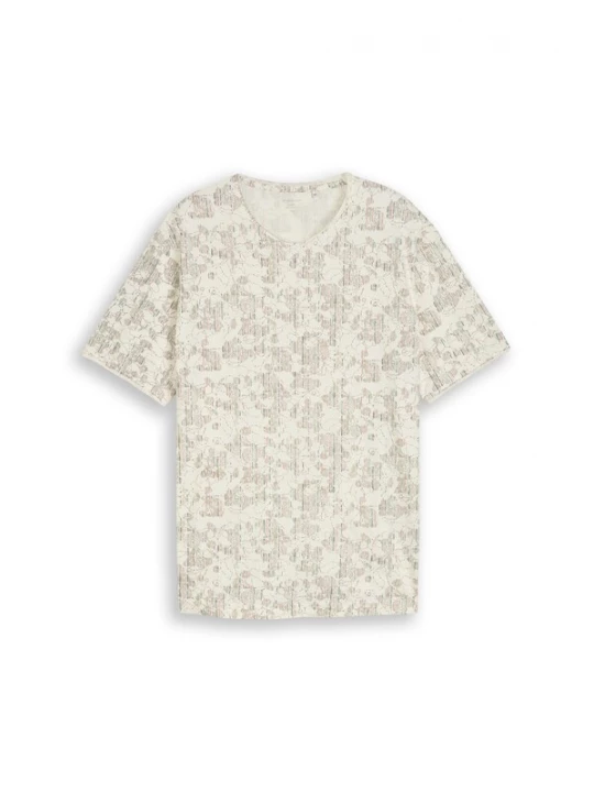 Foto van product TOM TAILOR Men + Shirt lichtgrijs / offwhite