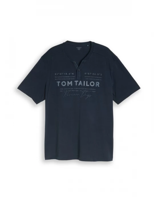 Foto van product TOM TAILOR Men + Shirt navy / duifblauw