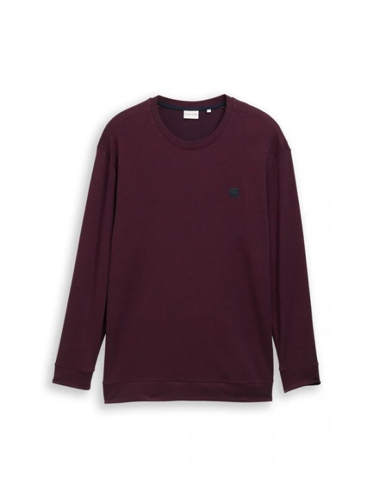 Foto van product TOM TAILOR Men + Shirt wijnrood