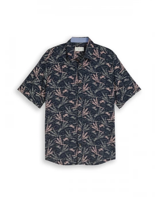 Foto van product TOM TAILOR Overhemd beige / navy / rosa