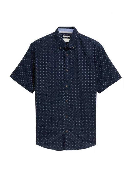 Foto van product TOM TAILOR Overhemd blauw / marine / wit