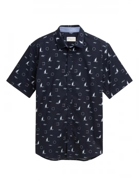 Foto van product TOM TAILOR Overhemd blauw / navy