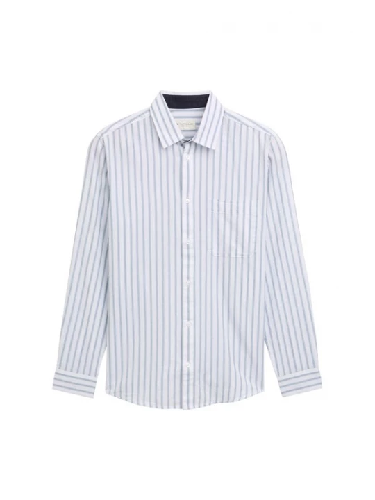 Foto van product TOM TAILOR Overhemd blauw / wit