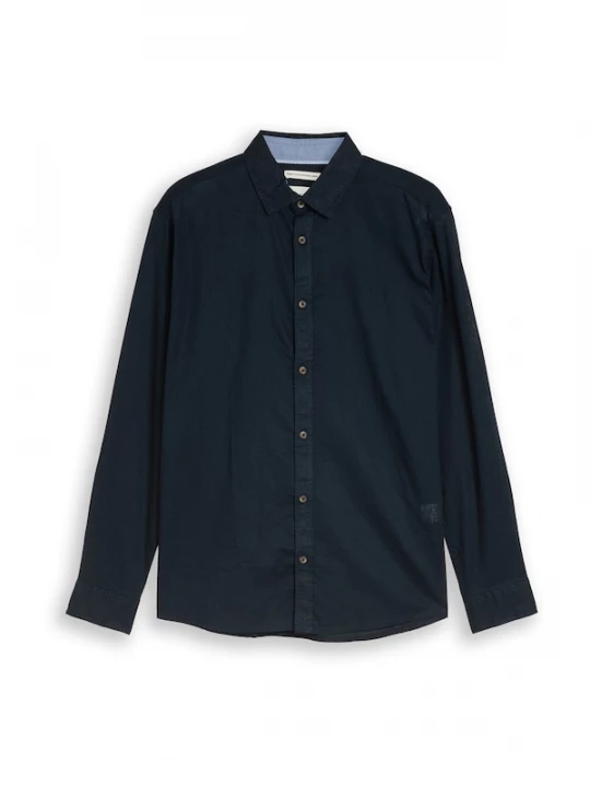 Foto van product TOM TAILOR Overhemd donkerblauw