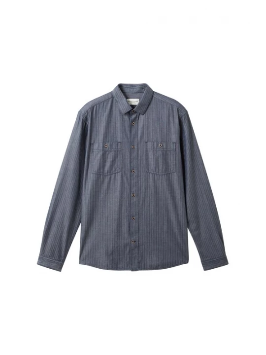 Foto van product TOM TAILOR Overhemd duifblauw