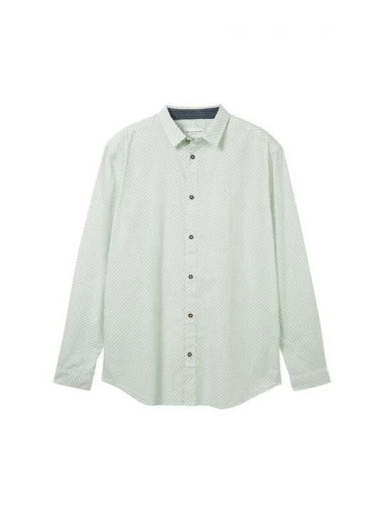 Foto van product TOM TAILOR Overhemd mintgroen / lichtgroen / zwart