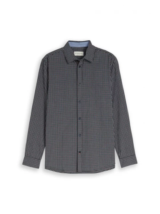 Foto van product TOM TAILOR Overhemd navy / enziaan / pueblo / wit