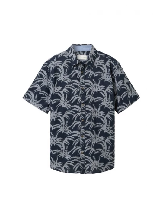 Foto van product TOM TAILOR Overhemd navy / grijs