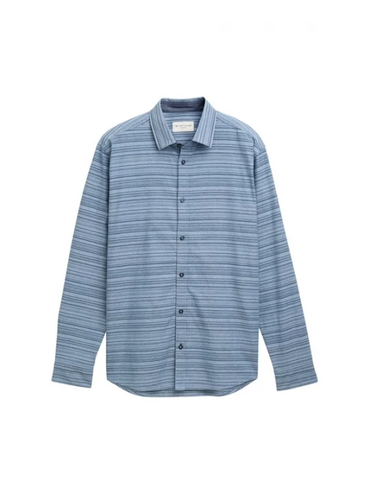 Foto van product TOM TAILOR Overhemd navy / lichtblauw