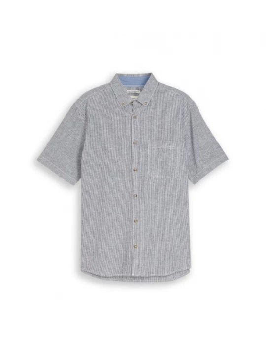 Foto van product TOM TAILOR Overhemd navy / wit