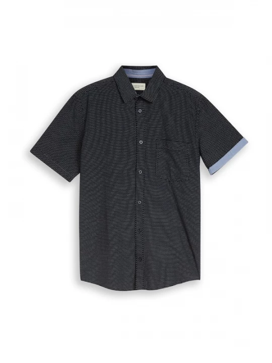 Foto van product TOM TAILOR Overhemd navy / wit