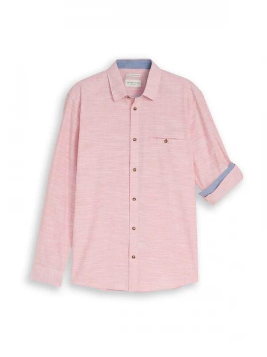 Foto van product TOM TAILOR Overhemd pastelrood