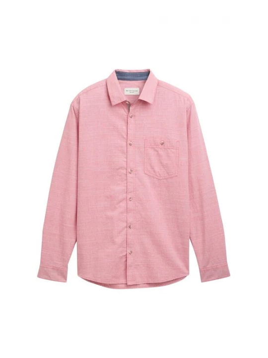 Foto van product TOM TAILOR Overhemd pastelrood