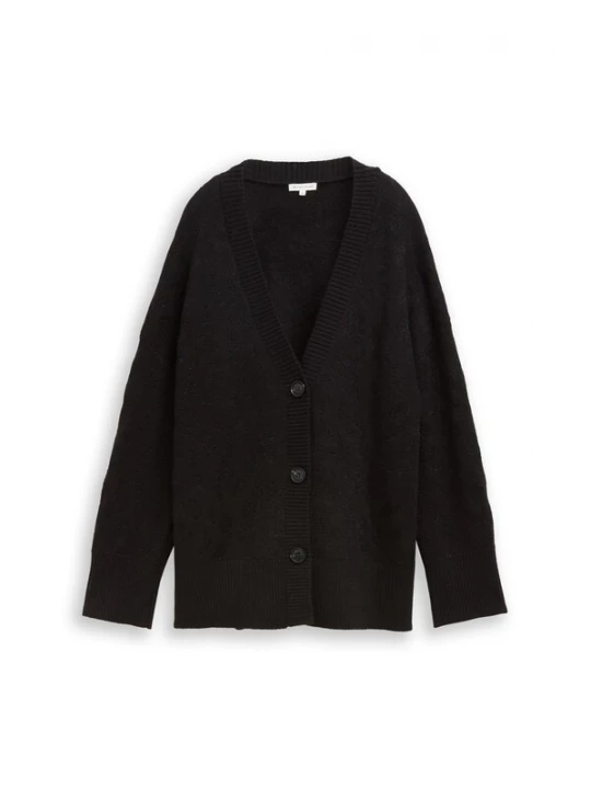 Foto van product TOM TAILOR Oversized vest zwart