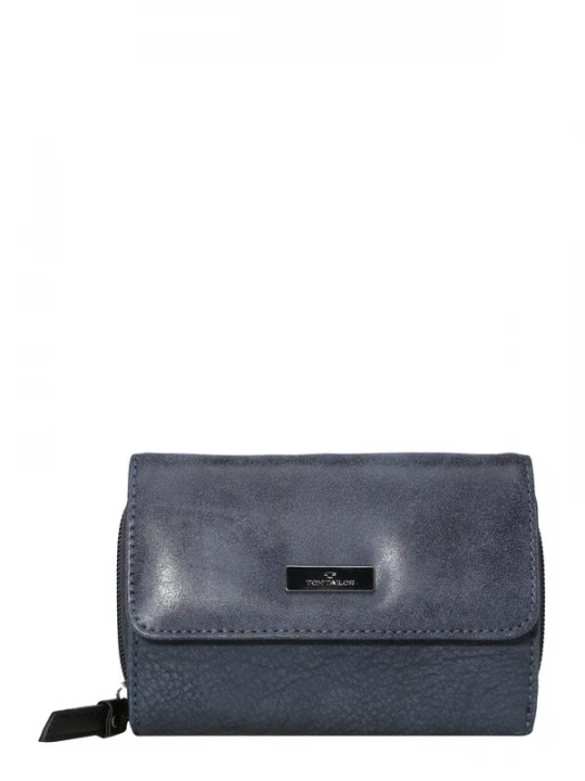 Foto van product TOM TAILOR Portemonnee 'Elin' duifblauw / donkerblauw