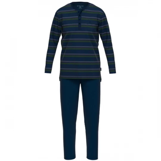Foto van product TOM TAILOR Pyjama kort donkerblauw / groen / rood