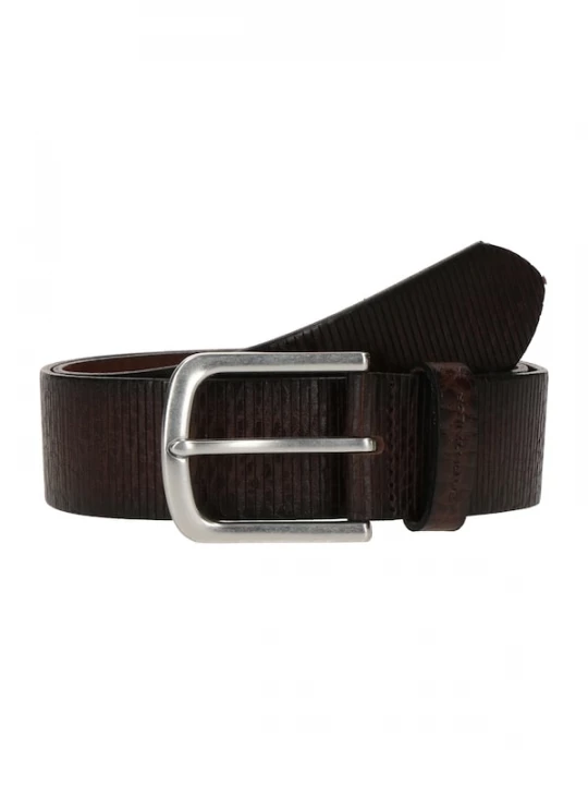 Foto van product TOM TAILOR Riem 'ROY' donkerbruin