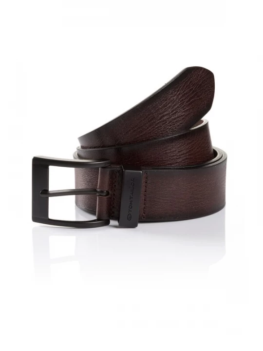 Foto van product TOM TAILOR Riem 'THOMAS' donkerbruin
