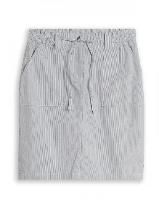 Foto van product TOM TAILOR Rok navy / wit