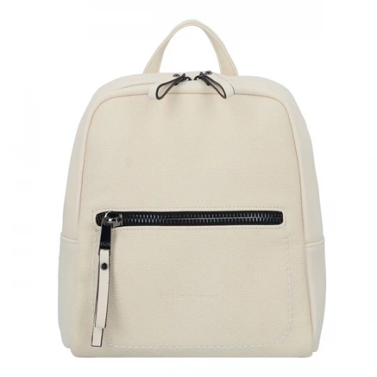 Foto van product TOM TAILOR Rugzak 'Tamara' beige / zwart