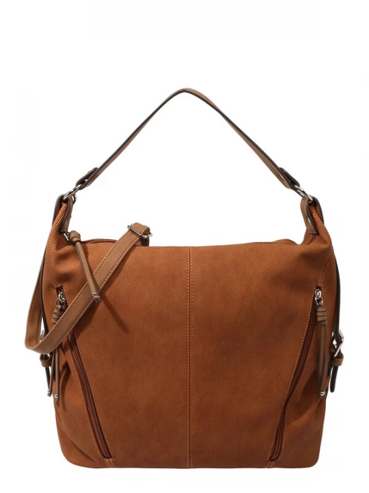 Foto van product TOM TAILOR Schoudertas 'Caia' cognac