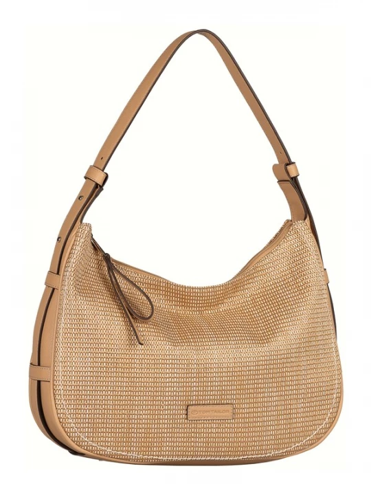 Foto van product TOM TAILOR Schoudertas 'Lysa Summer' cappuccino / lichtbruin