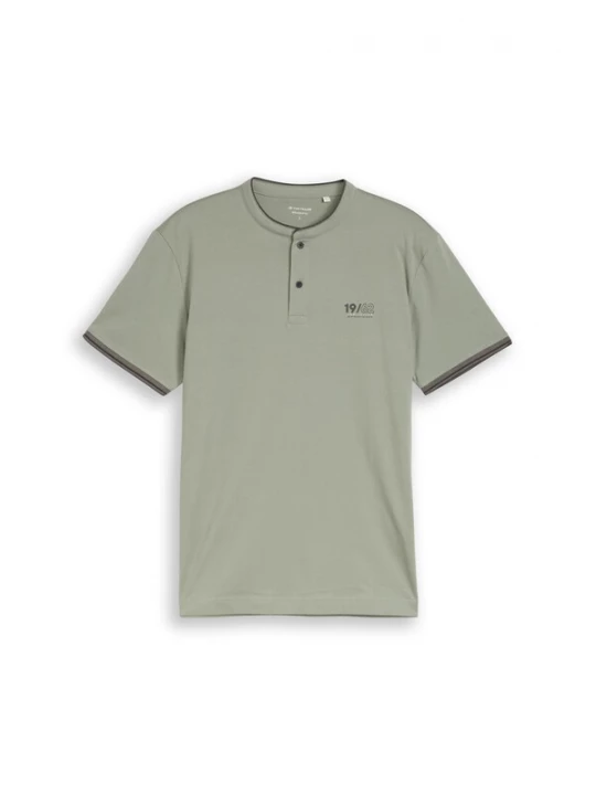 Foto van product TOM TAILOR Shirt antraciet / olijfgroen