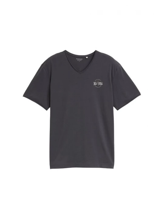 Foto van product TOM TAILOR Shirt antraciet / wit