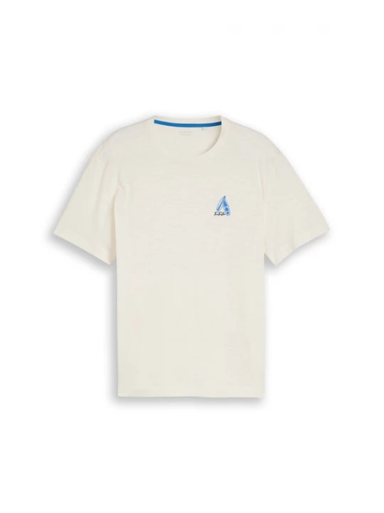 Foto van product TOM TAILOR Shirt azuur / offwhite