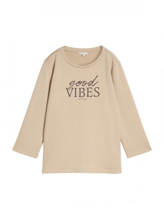 Foto van product TOM TAILOR Shirt beige / bruin