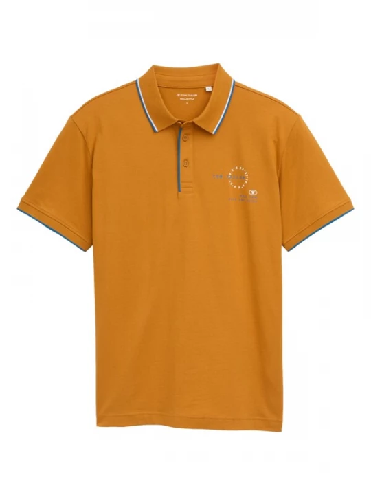 Foto van product TOM TAILOR Shirt blauw / bruin / wit