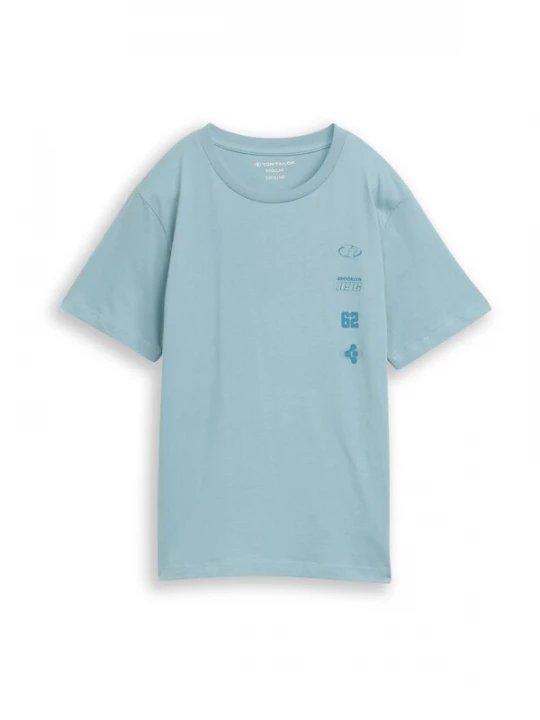 Foto van product TOM TAILOR Shirt blauw / lichtblauw