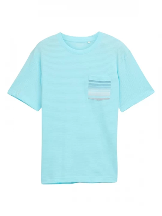 Foto van product TOM TAILOR Shirt blauw / turquoise