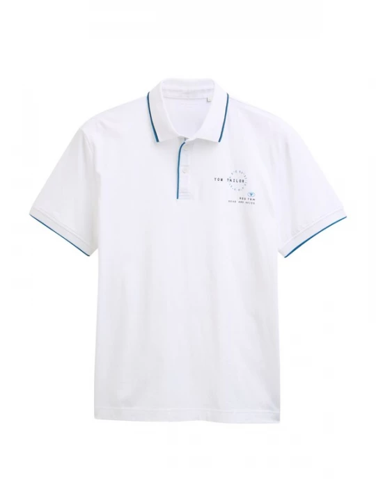 Foto van product TOM TAILOR Shirt blauw / zwart / wit