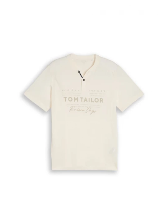 Foto van product TOM TAILOR Shirt brokaat / wit