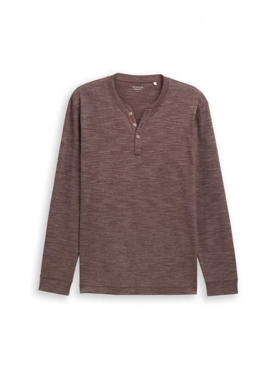 Foto van product TOM TAILOR Shirt bruin gemêleerd