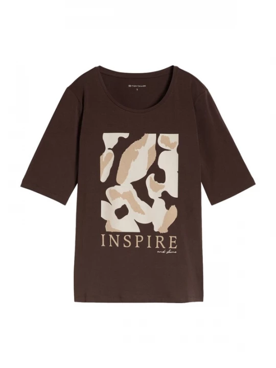Foto van product TOM TAILOR Shirt camel / lichtbeige / bruin