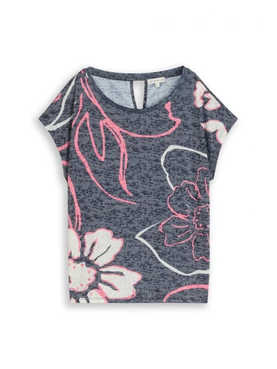 Foto van product TOM TAILOR Shirt crème / blauw gemêleerd / pastelgroen / wit